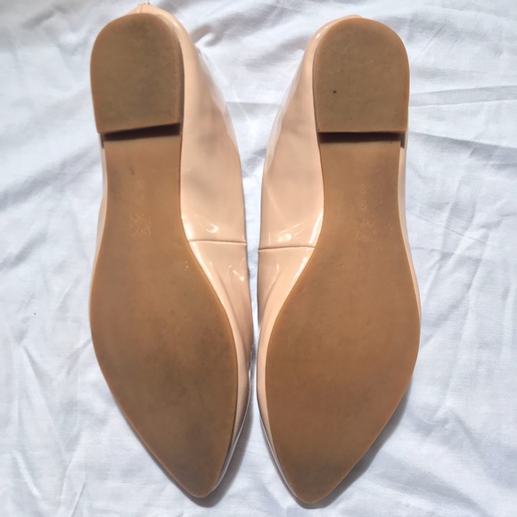 BCBGeneration Millie Patent Nude Flats. Size 9. - Picture 5 of 6